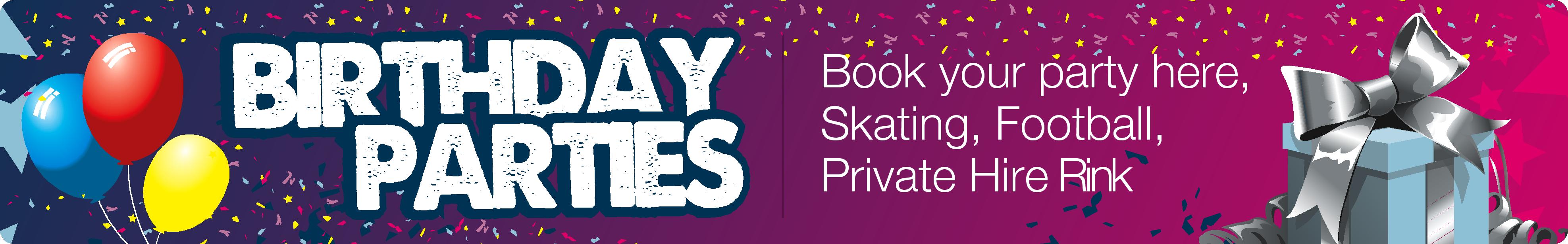 Simply Skate Birthday Parties Rotherham